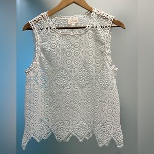 Anthropologie Lace Tank Small